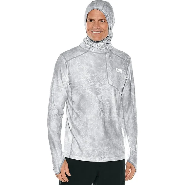 Coolibar UPF 50+ Men's Andros Fishing Hoodie - Sun Protective