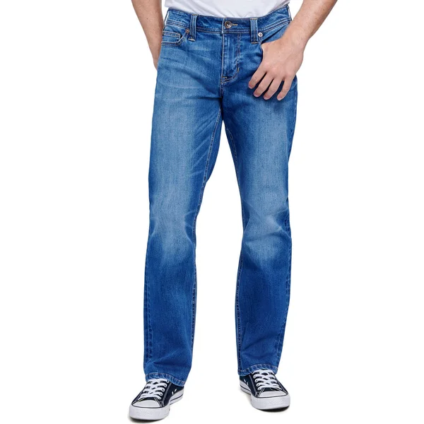 Seven7 Men's Classic 4-Way Stretch Straight Leg Jean - Vintage Medium