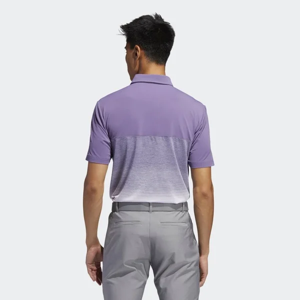 Adidas Ultimate365 Fade Stripe Polo Tech Purple/Purple Tint XX-Large