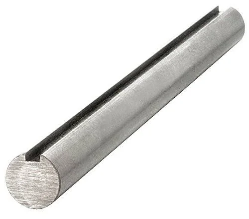 Keyshaft - 8mm GKS-1045-1200 - Keyed SHAFT, Dia. 8mm, 1200 mm L, CS
