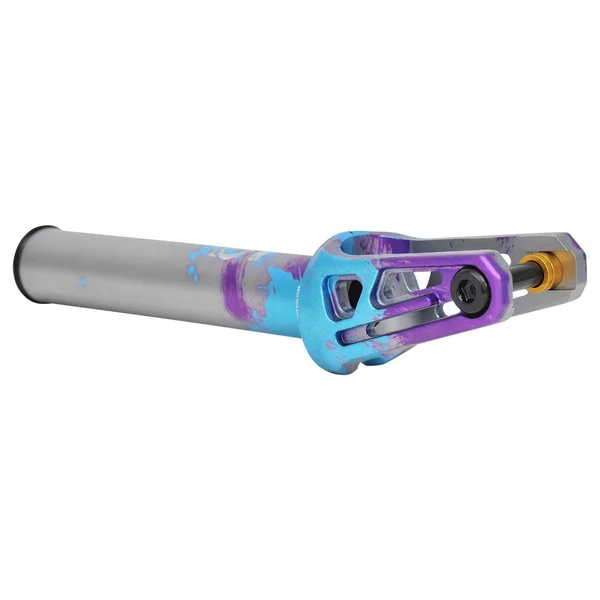 Triad Oath Shadow SCS HIC Scooter Forks Blue Purple Titanium