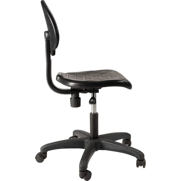 National Public Seating Polyurethane Task Chair - Black