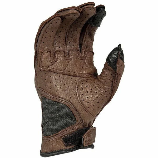 Klim Induction Gloves Gray - Kinetik Blue XL
