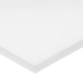 USA Sealing UHMW Polyethylene Bar 60x22L x 2x22W x 1/8x22 Thick, White