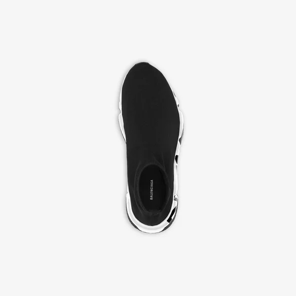 Balenciaga Speed Graffiti Sneaker - Black - High-Top Sneakers