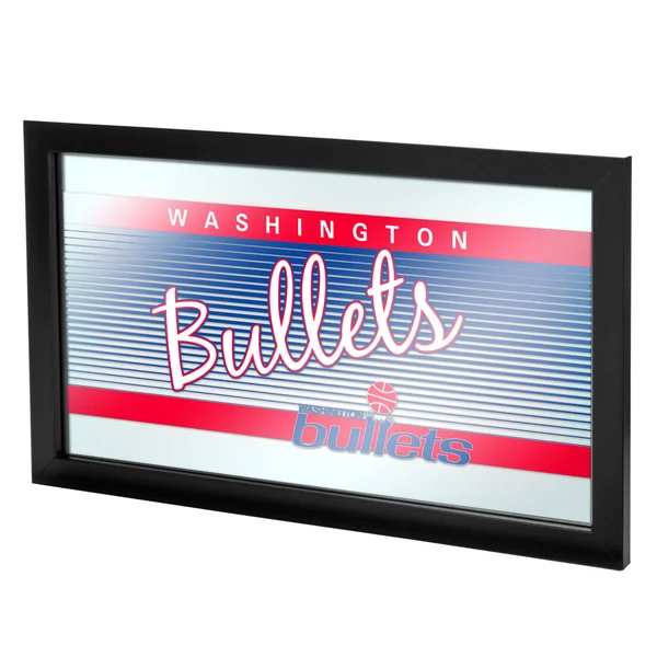 Washington Bullets Hardwood Classics NBA Logo Mirror