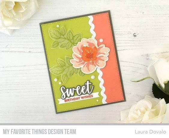 My Favorite Things Painted Petals Clear Stamps