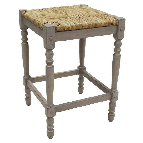 Carolina Classics Austin Counter Stool, Weathered Gray