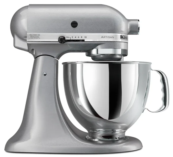 KitchenAid Artisan 5 Qt. Stand Mixer with Pouring Shield KSM150PS, Silver Metallic