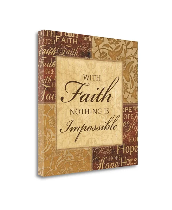 20x22 x 20x22 with Faith by Piper Ballantyne Fine Art Giclee Print