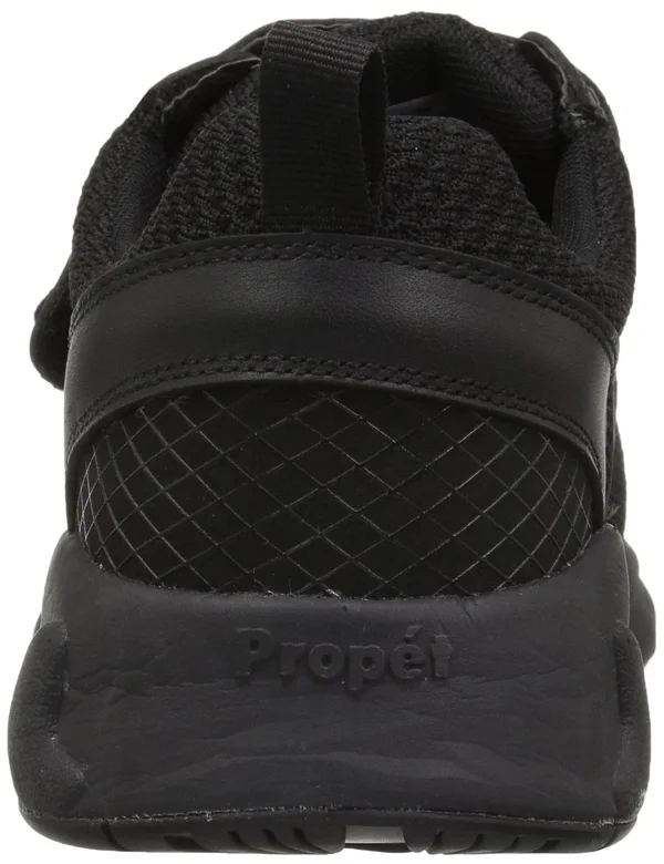 Propet Men's Stability x Strap Sneaker - Black, 7.5 Wide