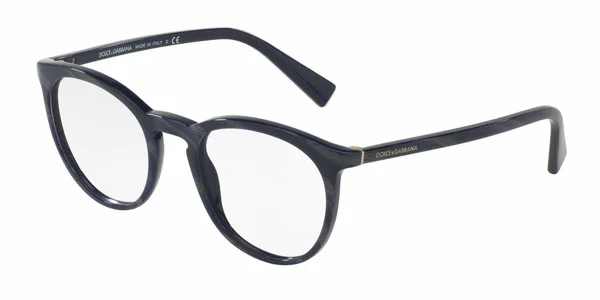 Dolce & Gabbana DG3269 3092 Striped Grey on Blue