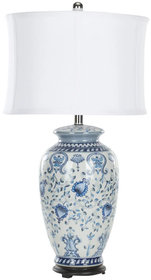 Safavieh Paige Blue & White Table Lamp