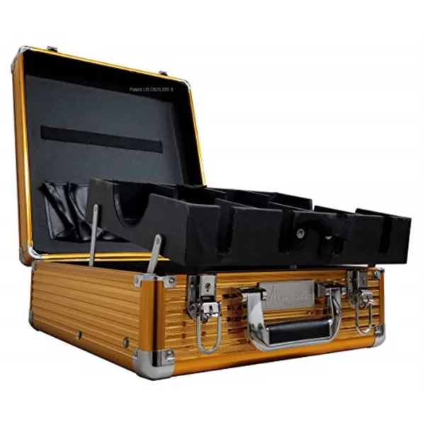 Vincent Master Case Travel Stylist Barber Case (Medium Gold)