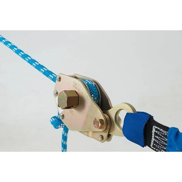 Werner L120030 30ft 2-Man Rope Horizontal Lifeline System - D-Bolt ANCHOR, Rope Tensioner