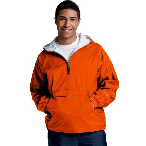Charles River Apparel Classic Solid Pullover Orange XL