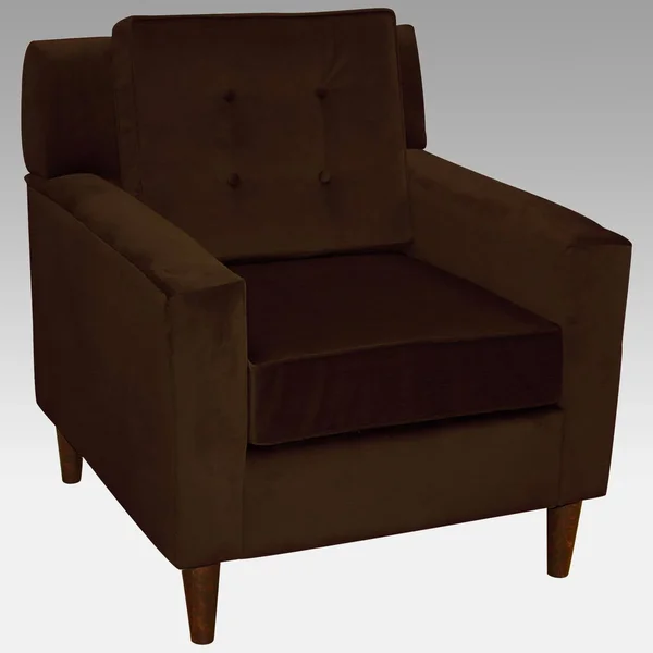 Skyline Crate Arm Chair, Brown