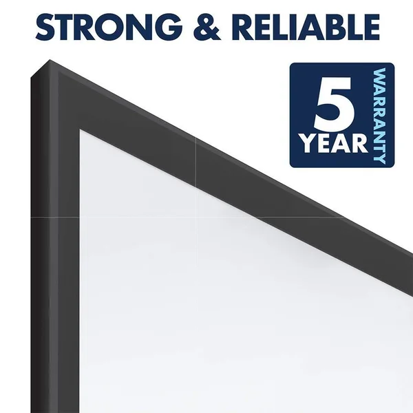 Quartet SM534B Classic Magnetic Dry Erase Whiteboard - 48 x 36 in. - Black Aluminum Frame
