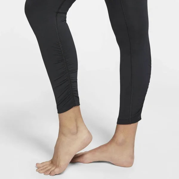 Nike Yoga Ruched 7/8 Tight Medium, Black