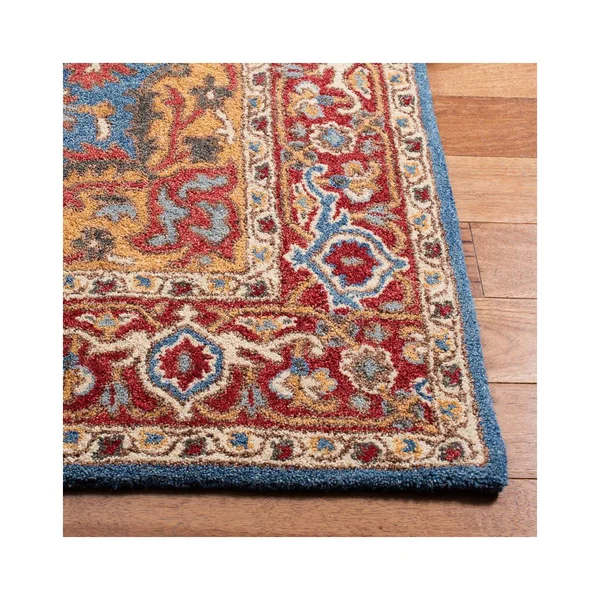 Safavieh Antiquity Rug Collection AT521Q - Red, Blue - 4& x 6&