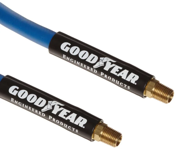 Continental ContiTech F5 Blue TPE Agricultural Gasoline Hose ASSEMBLY - 3/8x22 NPT Male Couplings Connection, 300 PSI Maximum Pre