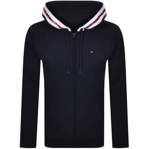 Tommy Hilfiger Lounge Full Zip Hoodie Navy
