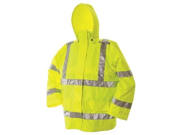 Viking Hi-Viz Safety Jacket 4XL D6323jg-xxxxl, Men's, Green
