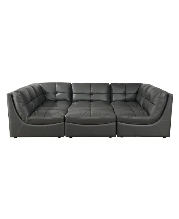 Furniture of America Onta Contemporary Ottoman - Grey