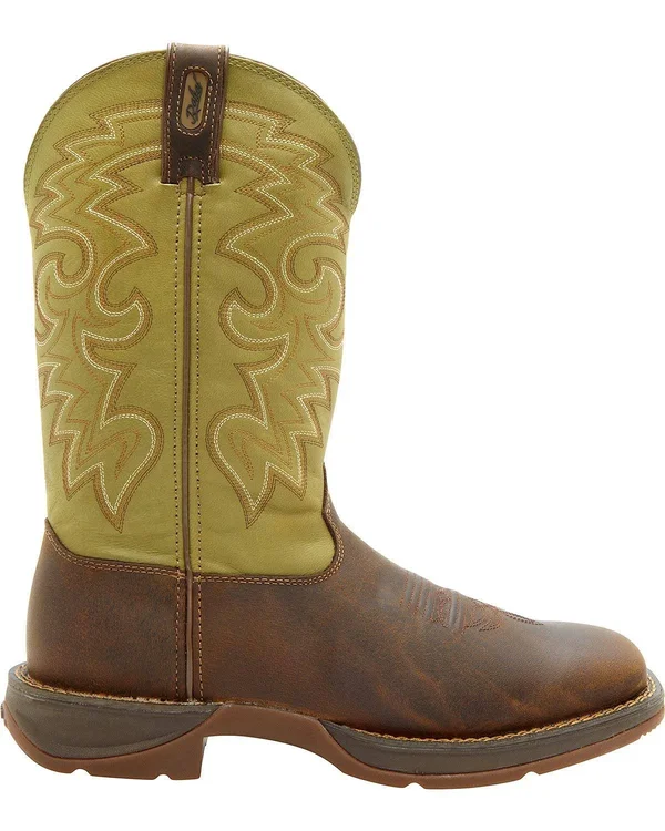 Men's Rebel Coffee & Cactus Pull-On Western Boot by Durango Db5416