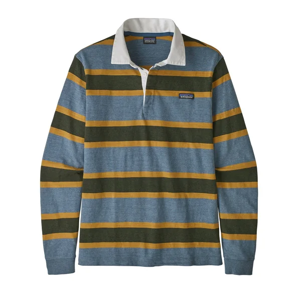 Patagonia Men's Lightweight Rugby Shirt Blue M