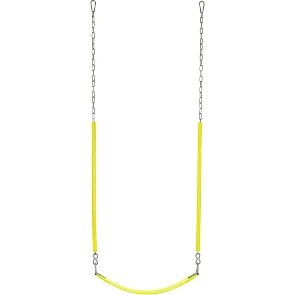 Swingan Belt Swing for All Ages - Yellow, Soft Grip Chain