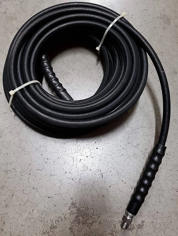 AR Blue Clean High Pressure Washer Hose Hose - 75' 3/8M x 3/8M 4000psi Black