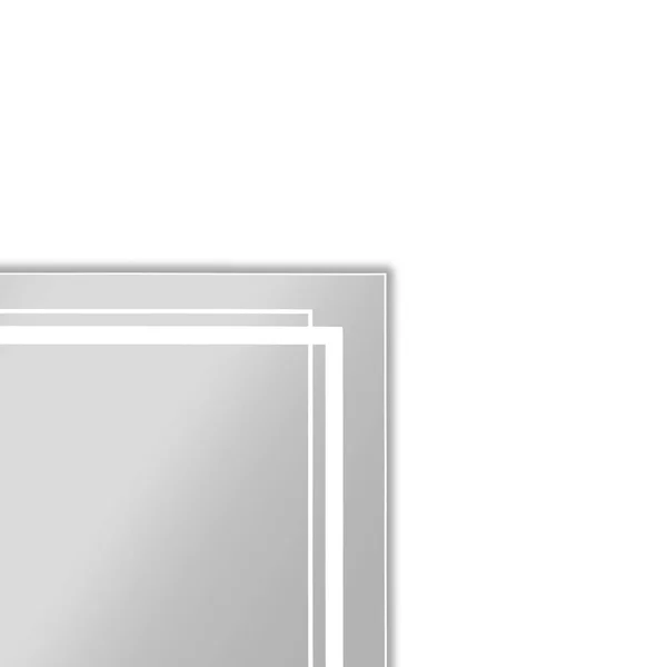 Chloe Lighting Luminosity Back Lit Rectangular Touchscreen LED Mirror 3 Color Temperatures, 3000k-6000k 39x22 Wide