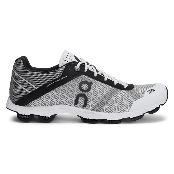 on Women's Cloudrush (Black, White)