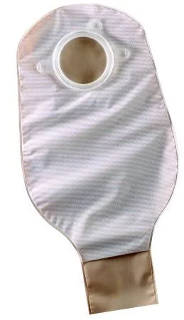 Convatec Sur-Fit Natura Two-Piece Drainable 10x22 Pouch with 2-Sided Comfort Panel and Tail Clip - Opaque, 57mm (2 1/4x22) Flange