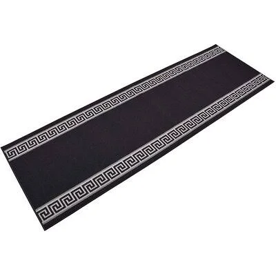 Liang Tufted Black Indoor - Outdoor Area Rug World Menagerie Rug Size: Rectangle 3& x 5&
