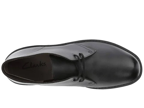 Clarks Men's Bushacre 2 Chukka Boot, Color: Black Waxy, 11.5