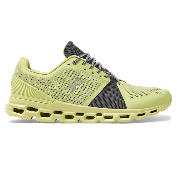 on Cloudstratus Running Shoe - Men's Pistachio/Grey, 8.5
