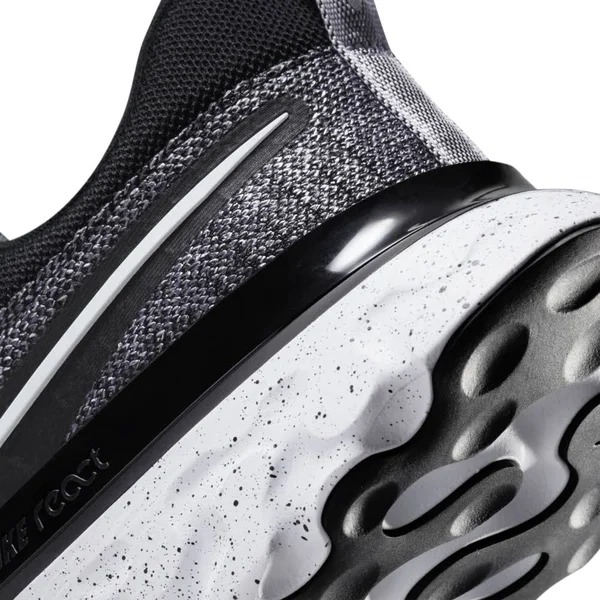 Nike React Infinity Run Flyknit 2 White/Black Men's Running Shoes - Size: 15