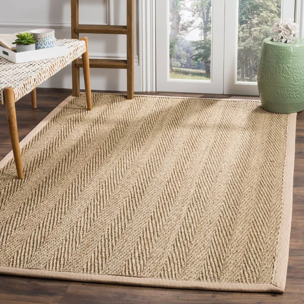 Safavieh Natural Fiber NF115G Natural - Olive Rug 2&6x22 x 16& Runner