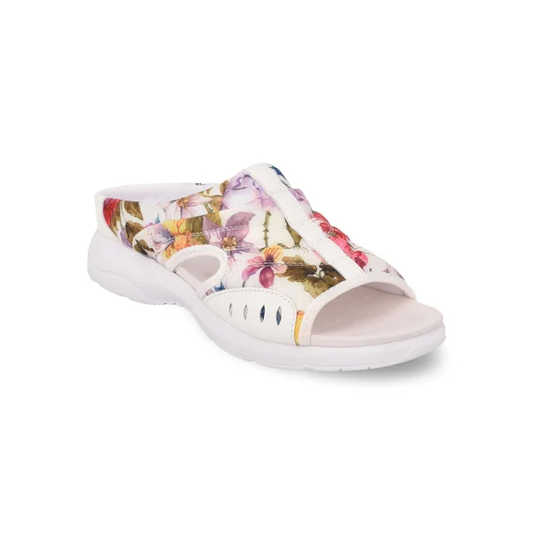 Easy Spirit Traciee Women's Slide Sandals, Size: 12, White