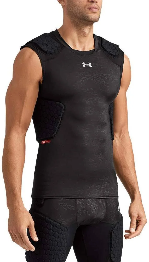 Under Armour Gameday Pro 5-Pad Football - Lacrosse Compression Shirt Top