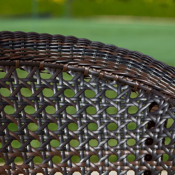 Noble House Ace Brown Stackable Wicker Outdoor Dining Chair (2-Pack)