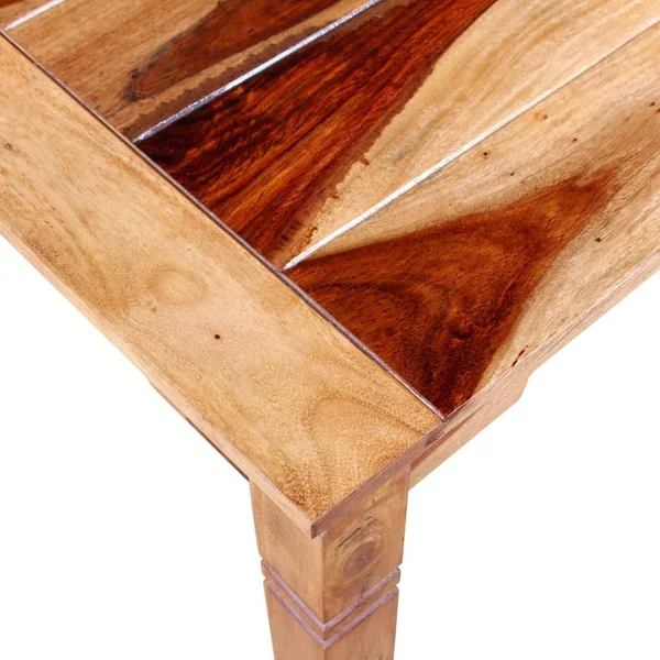 vidaXL Dining Table Solid Sheesham Wood 47.2x22x23.6x22x30x22