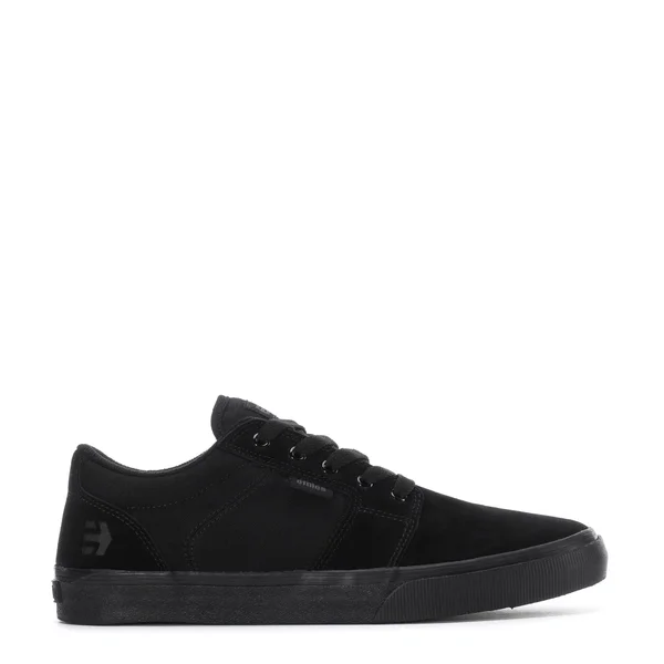 Etnies Men's Barge LS Shoes Black - Black, Black 14