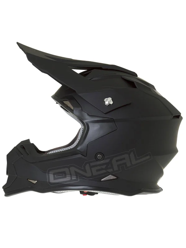 O ́Neal 2series RL Flat Motocross Helmet, Black, Size Xs