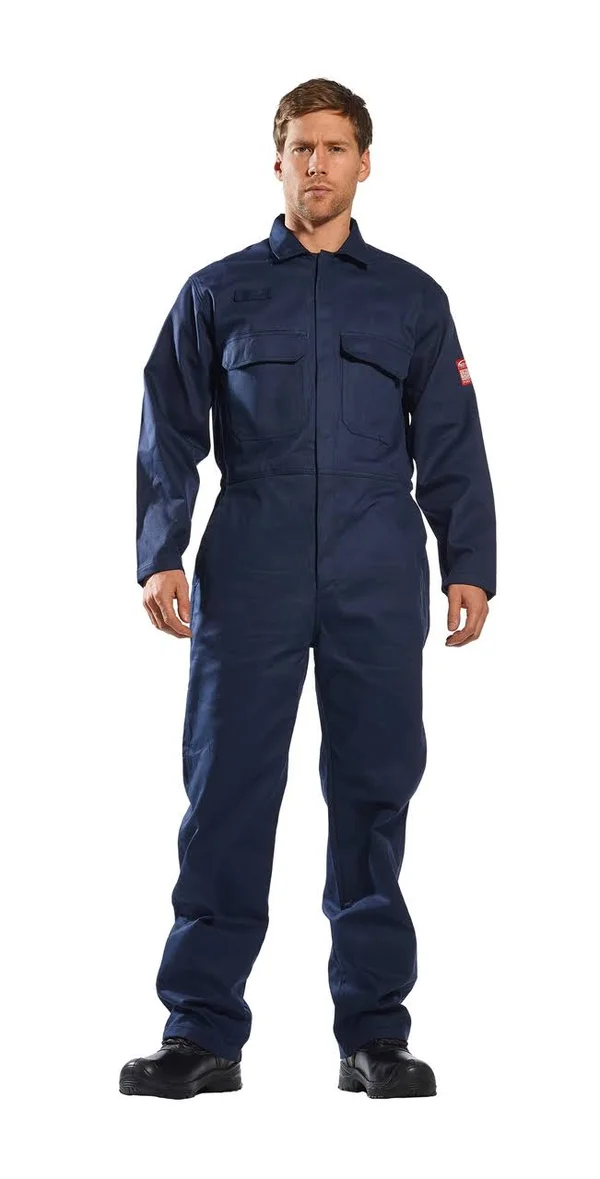 Portwest UBIZ1 Bizweld Coverall - Grey