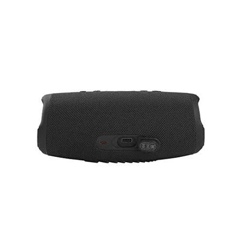 JBL Charge 5 Waterproof Portable Speaker with Built-in Powerbank and GSport Carbon Fiber Case (Black) POQSWX7
