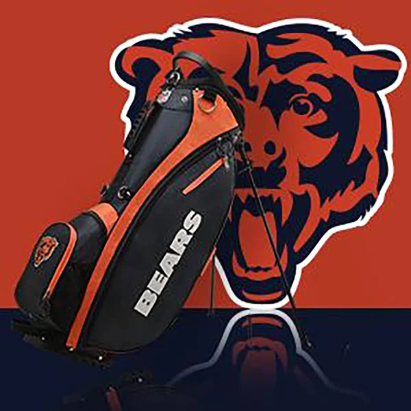 Wilson NFL Carry Golf Bag - Chicago Bears - 9.5 x 8.4