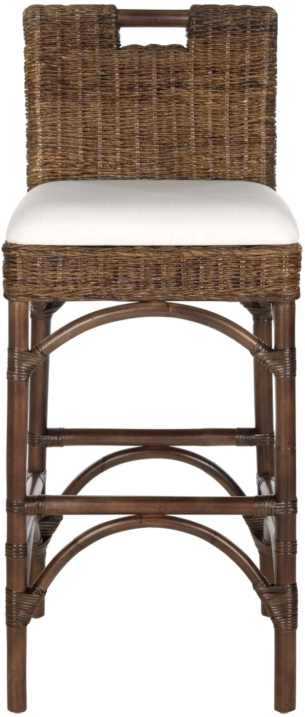 Safavieh Fremont Bar Stool - Brown